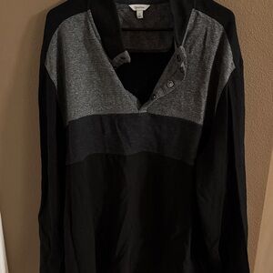 Calvin Klein Two-Tone Black and Gray shirt men’s XXL